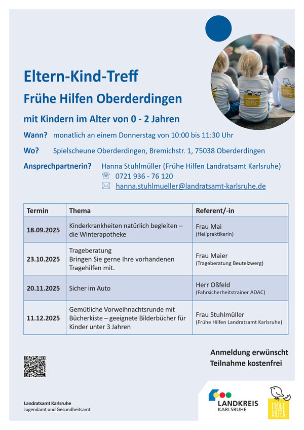 Bild vergr&ouml;&szlig;ern: Eltern-Kind-Treff Oberderdingen