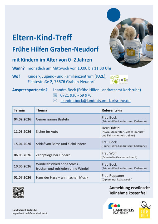 Bild vergr&ouml;&szlig;ern: Gruppenplakat Graben-Neudorf 1.HJ 2026