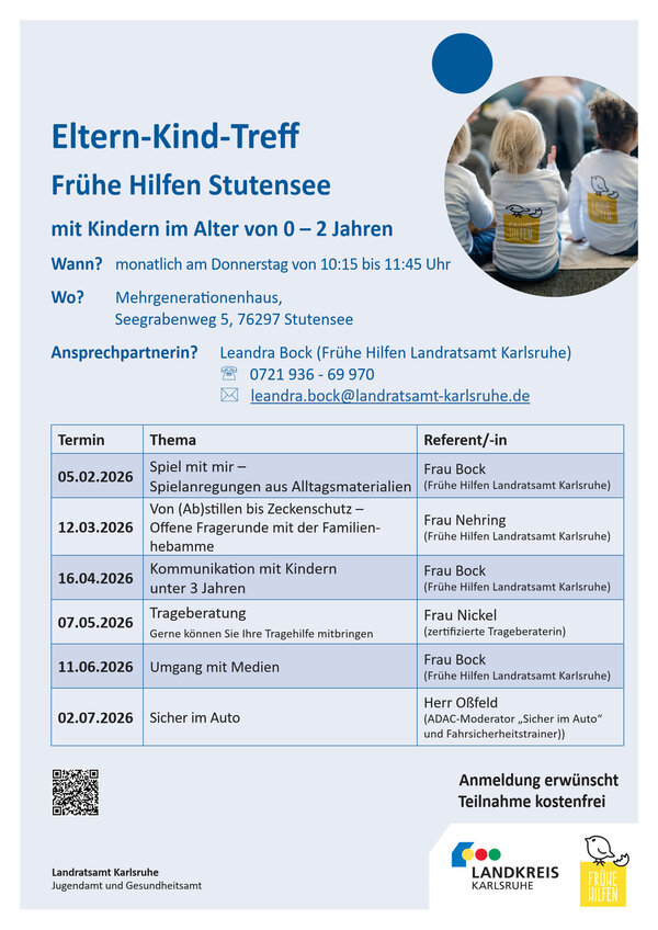 Bild vergr&ouml;&szlig;ern: Gruppenplakat Stutensee 1.HJ 2026